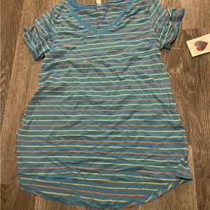 Lularoe christy med new with tag stripes